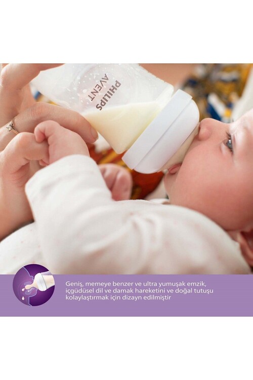 Philips Avent Natural Response 2'li Biberon Emziği, 5 Numara, 6 Ay+