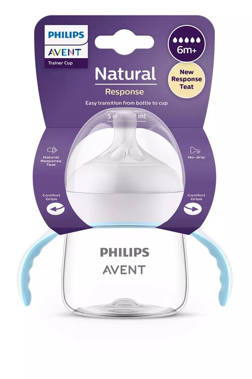 Philips - Philips Avent Natural Response Eğitici Bardak 6 Ay+,Tepkili Biberon Emziği SCF263/61