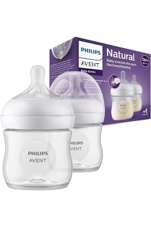 Philips Avent - Philips Avent Natural Response Pp 2'li Biberon Seti, 0 Ay 125ml Syc900/02