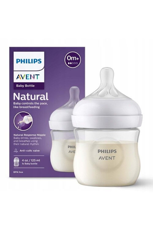 Philips Avent - Philips Avent Natural Response Pp Biberon 0 Ay+125ml Scy900/01