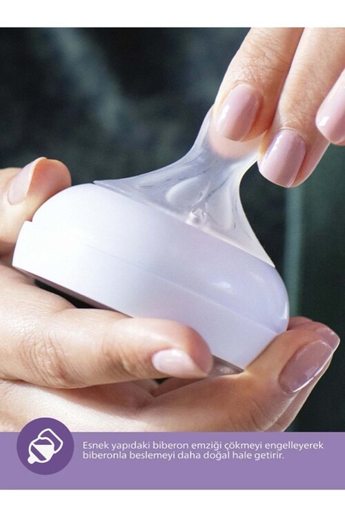Philips Avent Natural Response Pp Biberon 0 Ay+125ml Scy900/01