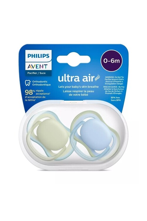 Philips Avent - Philips Avent Ultra Air Emzik 0-6 Ay 2'li Scf085/21