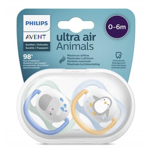 Philips Avent - Philips Avent Ultra Air Emzik 0-6 ay Erkek