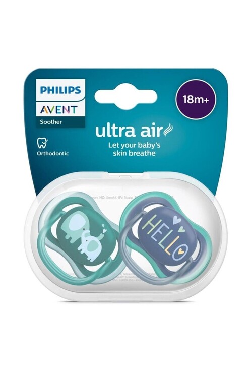Philips - Philips Avent Ultra Air Emzik 18 Ay 2li Erkek Scf3