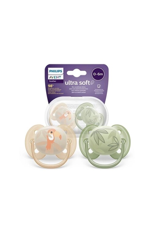 Philips Avent Ultra Soft Emzik 0-6 Ay 2'li Erkek Scf091/07