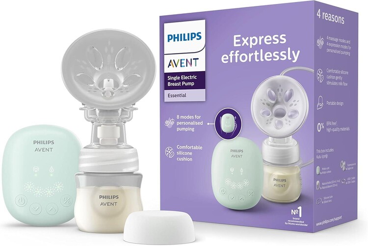 Philips Avent Essential Göğüs Pompası, SCF323/11 Çok Renkli