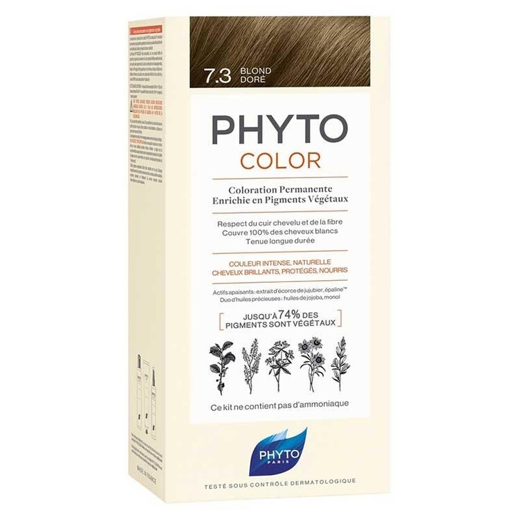 Phyto Phytocolor Bitkisel Saç Boyası 7.3 - Kumral 