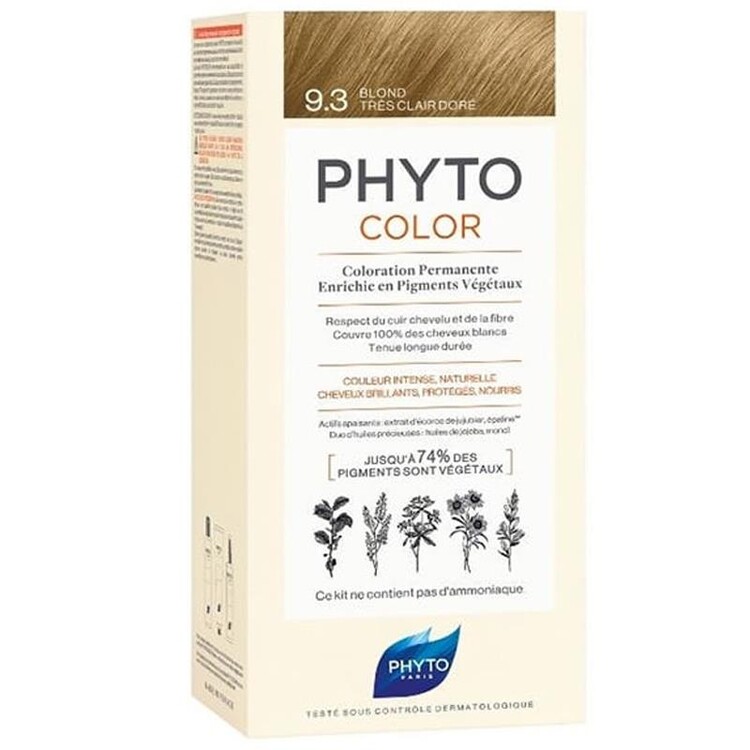 Phyto - Phyto Phytocolor Bitkisel Saç Boyası 9.3 - Açık Sa