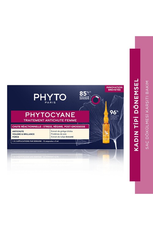 Phyto - Phytocyane Kadın Tipi Dönemsel Saç Dökülmesi
