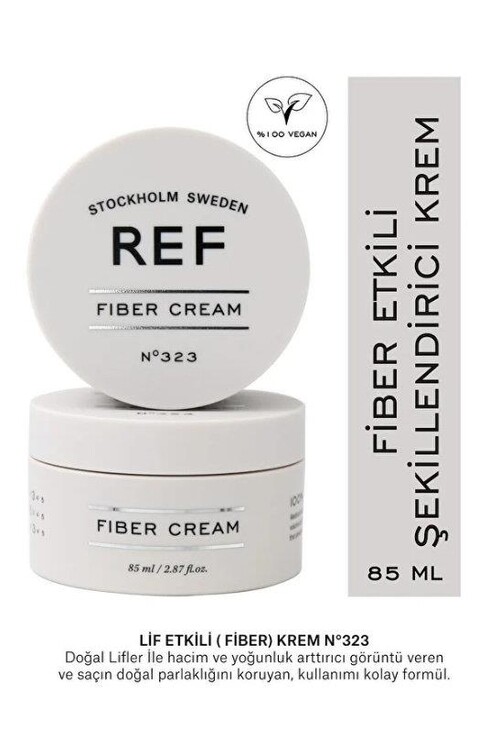 REF STOCKHOLM - Ref Stockholm Fıber Cream 85 Ml Hacim Ve Belirginl