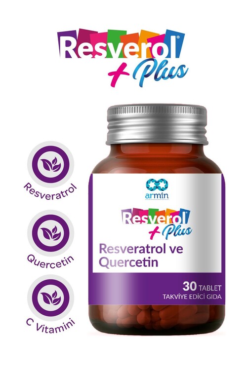 Resverol Plus Resveratrol Ve Quercetin Içeren 30 T