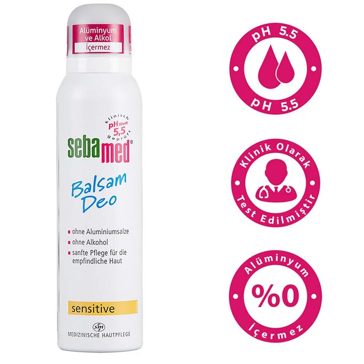 Sebamed Balsam Deodorant Hassas 150 ml - Thumbnail