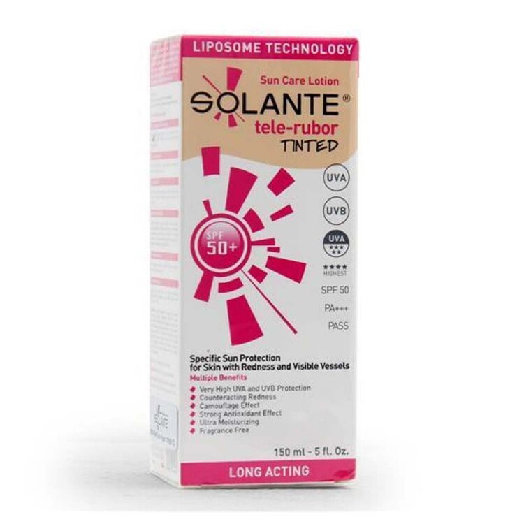 Solante Tele-Rubor Tinted SPF50+ 150 ml