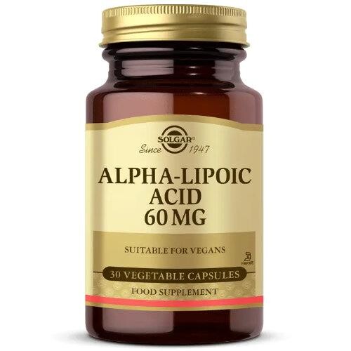 Solgar - Solgar Alpha Lipo Acid 60 mg 30 Kapsül