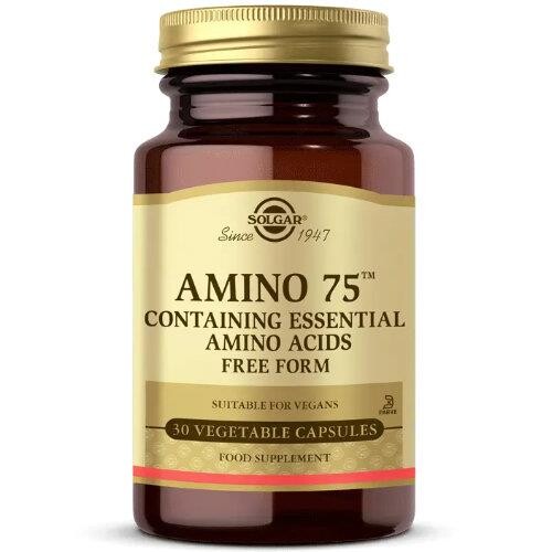 Solgar - Solgar Amino 75 (Esansiyel Amino Asitler) 30 Kapsül