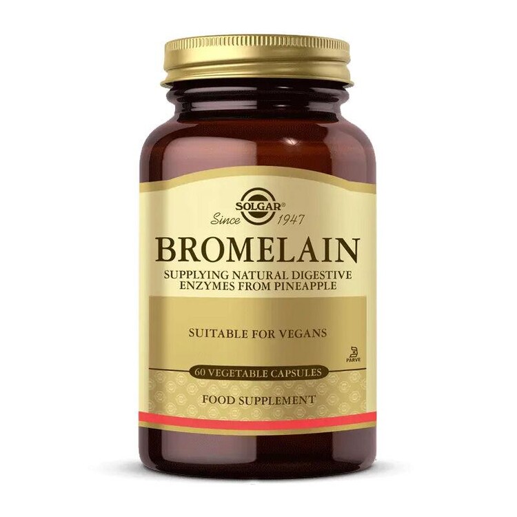 Solgar - Solgar Bromelain 60 Kapsül