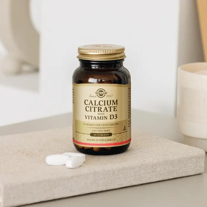 Solgar Calcium Citrate With Vitamin D3 60 Tablet