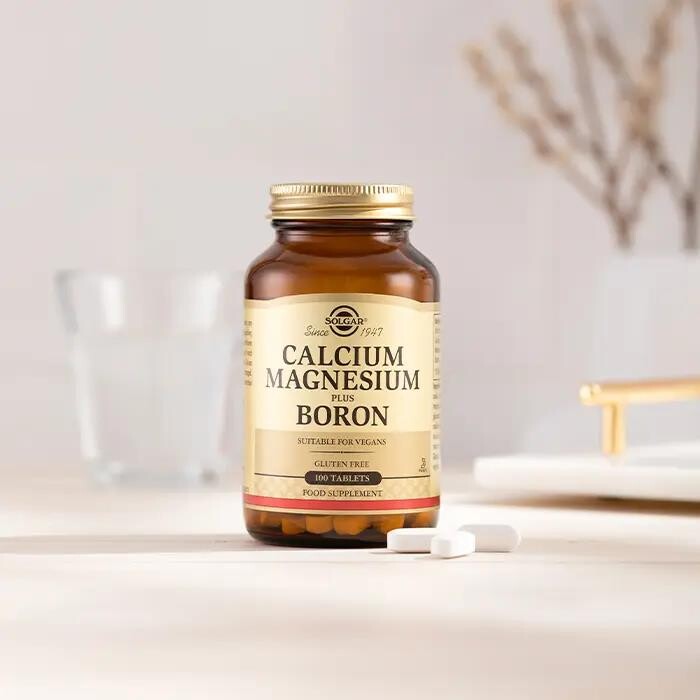 Solgar Calcium Magnesium Plus Boron 100 Tablet