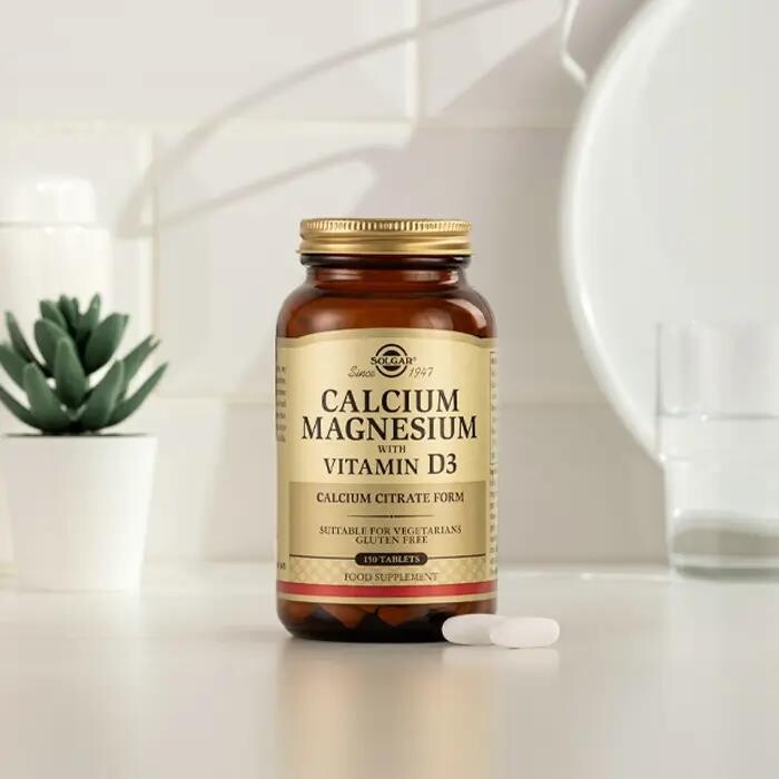 Solgar Calcium Magnesium With Vitamin D3 150 Tablet
