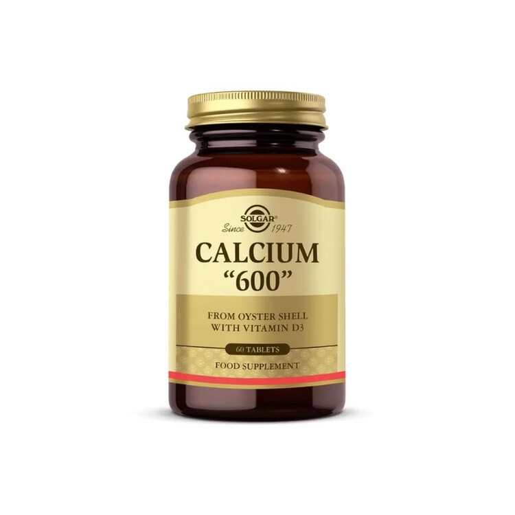 Solgar - Solgar Calcium Oyster Shell 600 mg 60 Tablet