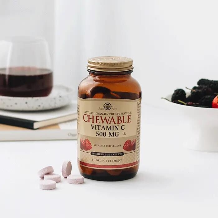 Solgar Chewable Vitamin C 500mg 90 Çiğnenebilir Tablet