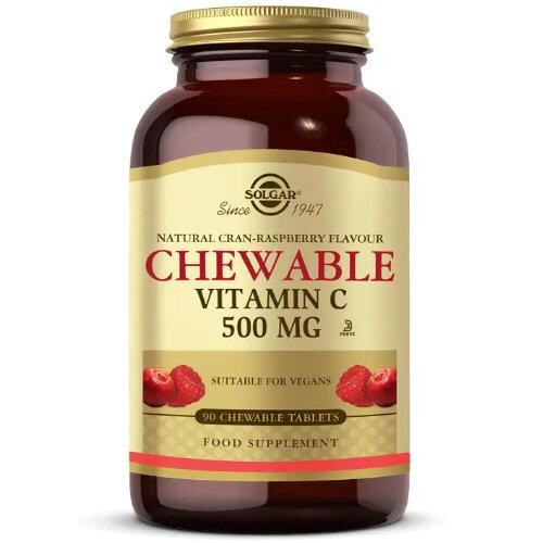 Solgar Chewable Vitamin C 500mg 90 Çiğnenebilir Ta