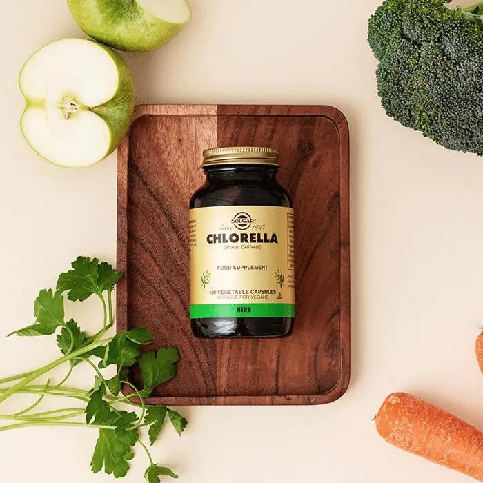 Solgar Chlorella 100 Kapsül