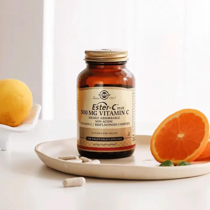 Solgar Ester-C Plus 500mg Vitamin C 100 Kapsül