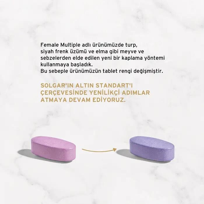 Solgar Female Multiple 60 Tablet