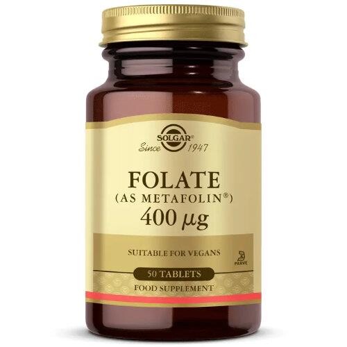 Solgar Folate 400 mg 50 Tablet