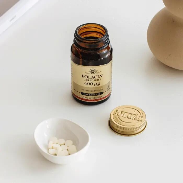 Solgar Folic Acid 400 mcg 100 Tablet