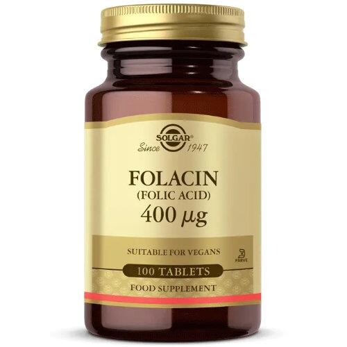 Solgar Folic Acid 400 mcg 100 Tablet