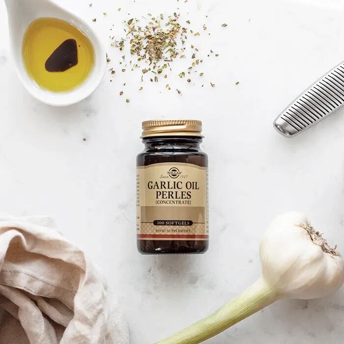 Solgar Garlic Oil Perles 100 Kapsül