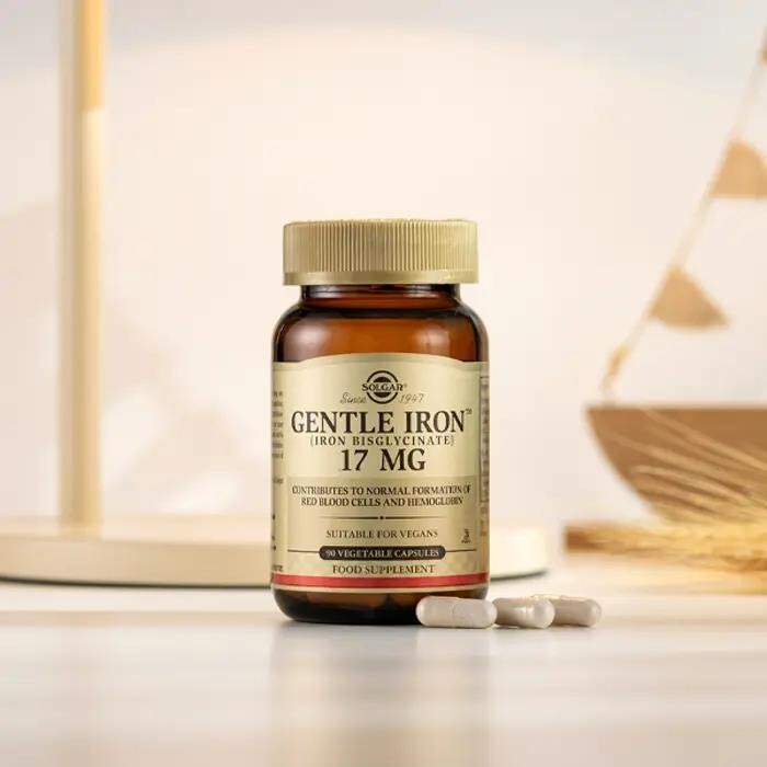 Solgar Gentle Iron 17 mg 90 Kapsül