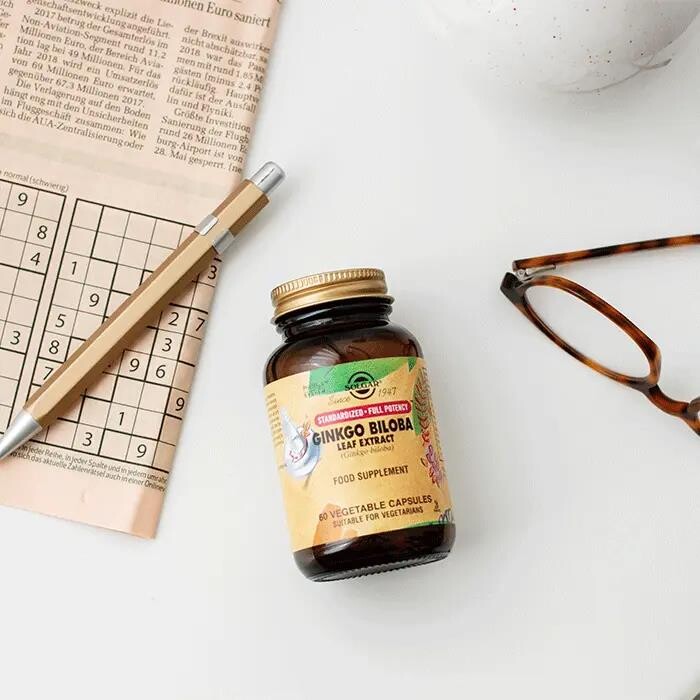 Solgar Ginkgo Biloba Leaf Extract 60 Kapsül