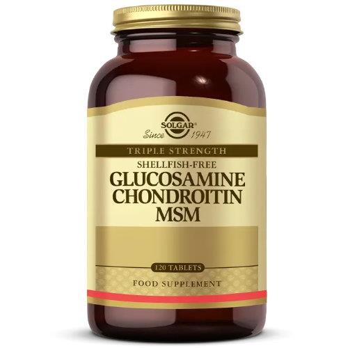 Solgar - Solgar Glucosamine Chondroitin Msm 120 Tablet