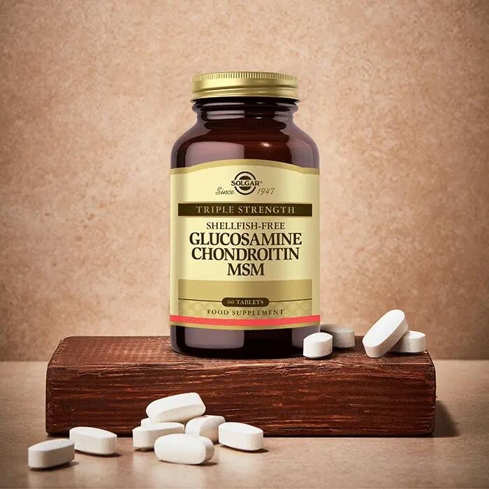 Solgar Glucosamine Chondroitin MSM 60 Tablet