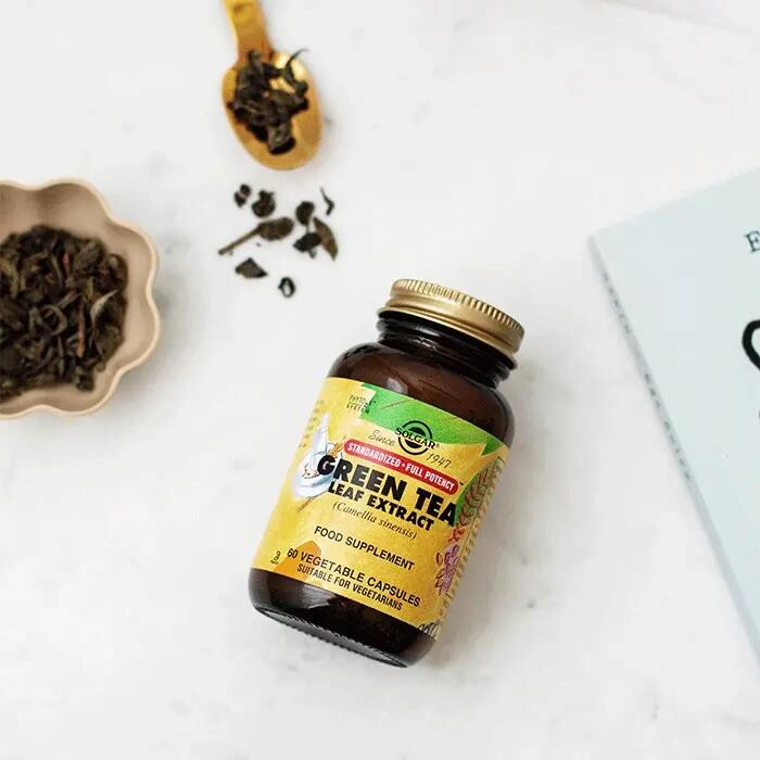 Solgar Green Tea Leaf Extract 60 Kapsül