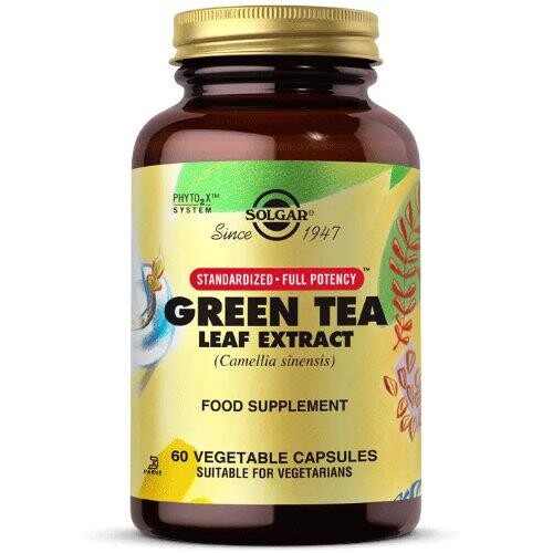 Solgar - Solgar Green Tea Leaf Extract 60 Kapsül