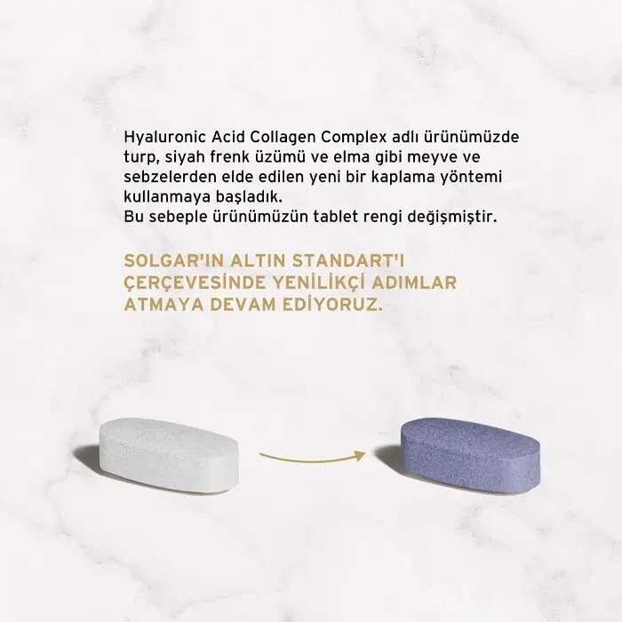 Solgar Hyaluronic Acid Collagen Complex 30 Tablet