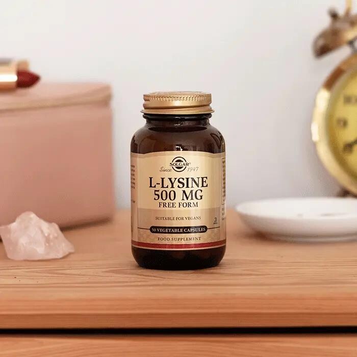 Solgar L-Lysine 500 mg 50 Kapsül