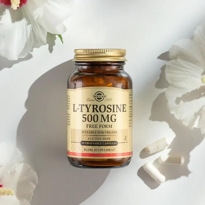 Solgar L-Tyrosine 500 mg 50 Kapsül