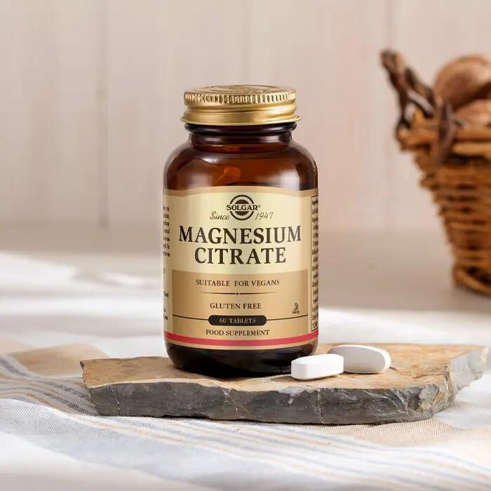 Solgar Magnesium Citrate 200 mg 60 Tablet