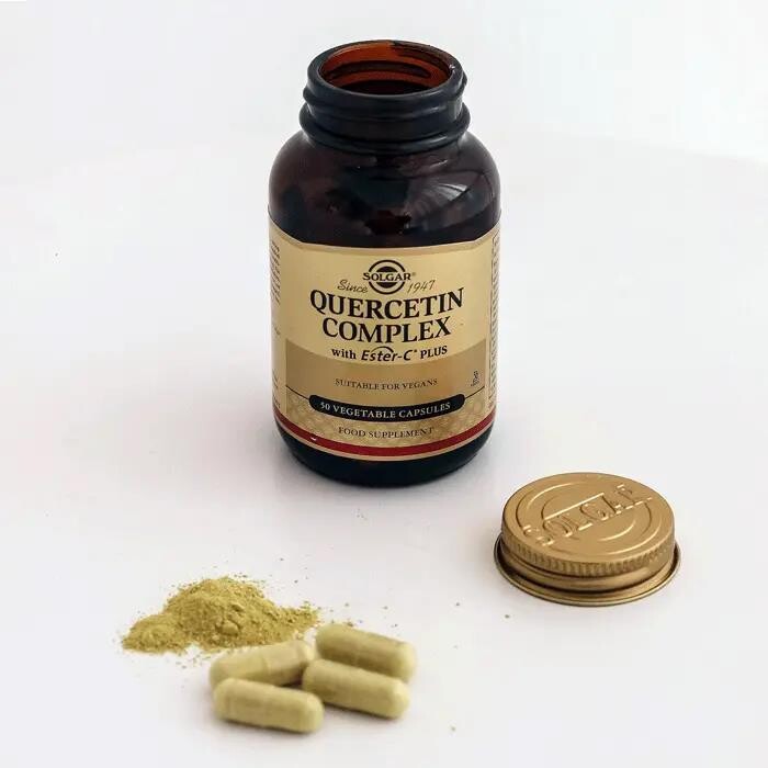 Solgar Quercetin Complex + Ester-C Plus 50 Kapsül