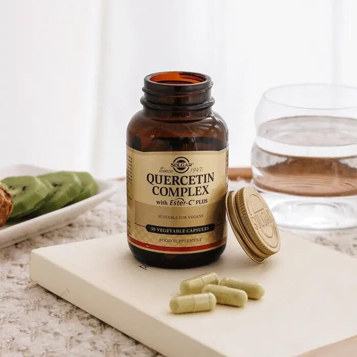 Solgar Quercetin Complex + Ester-C Plus 50 Kapsül