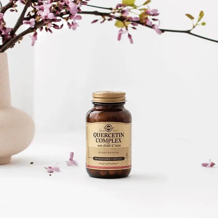 Solgar Quercetin Complex + Ester-C Plus 50 Kapsül