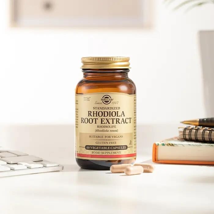 Solgar Rhodiola Root Extract 60 Kapsül