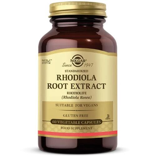 Solgar - Solgar Rhodiola Root Extract 60 Kapsül
