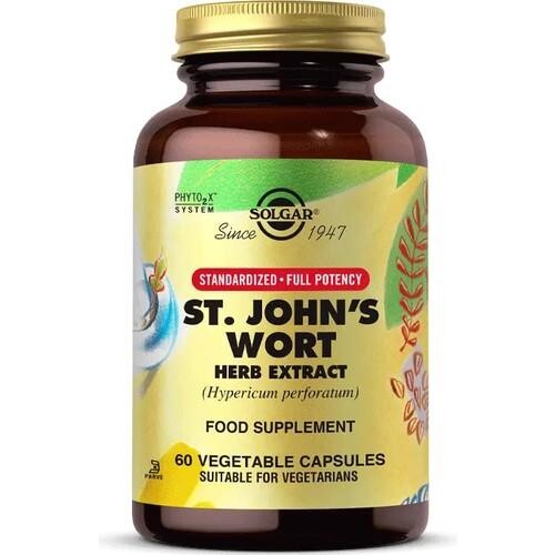 Solgar St. Johns Wort Herb Extract 60 Kapsül