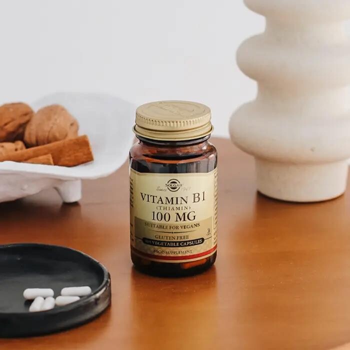 Solgar Vitamin B1 Thiamin 100 Mg 100 Kapsül